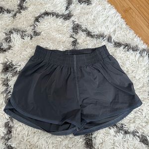 Grey Honeycut women’s running shorts. Size xs